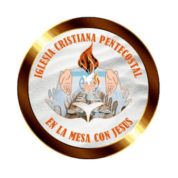 Sello de la Iglesia Cristiana Pentecostal En La Mesa Con Jesús